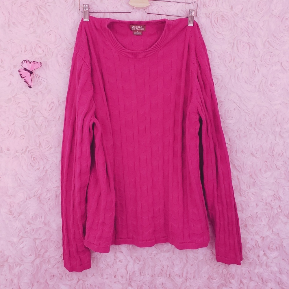 Michael Kors pink sweater